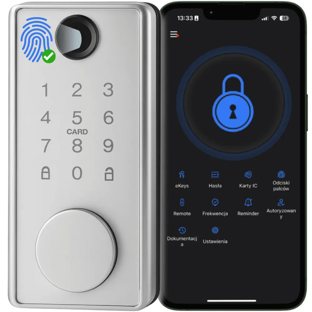 Zamek elektroniczny z wkładką DS01 TTLock