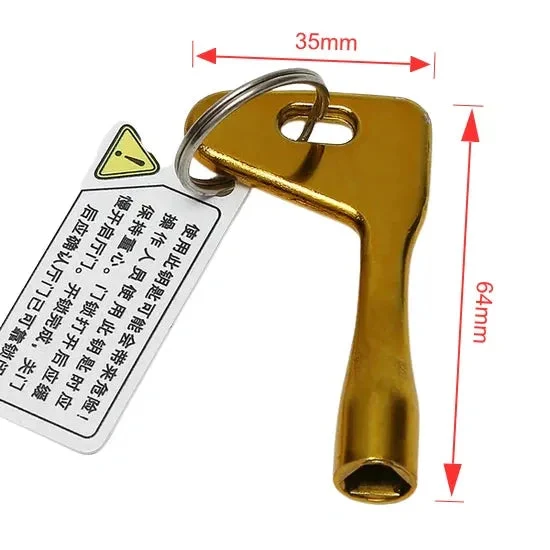 Klucz do windy Thyssen Triangle S200 Gold