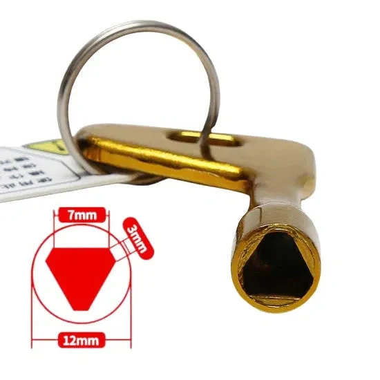 Klucz do windy Thyssen Triangle S200 Gold