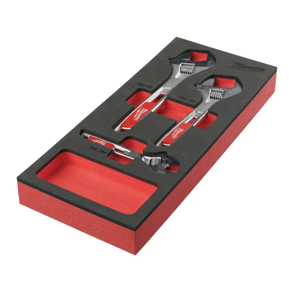 Wkład piankowy z kluczami nastawnymi 150/200/250mm | 4932492397