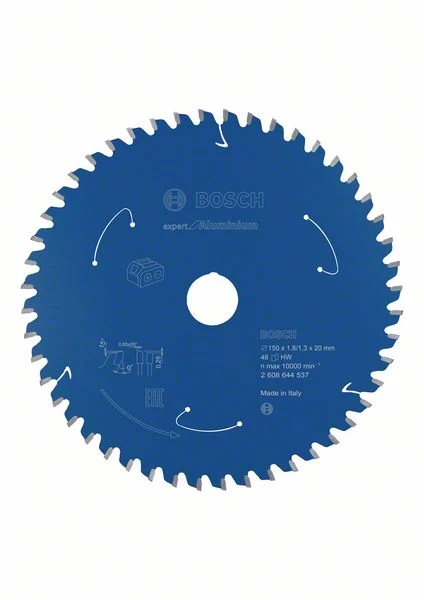 Tarcza pilarska Bosch Professional Expert Aluminium 150 x 20 x 1,8 mm 48 zębów ( 2608644537 )