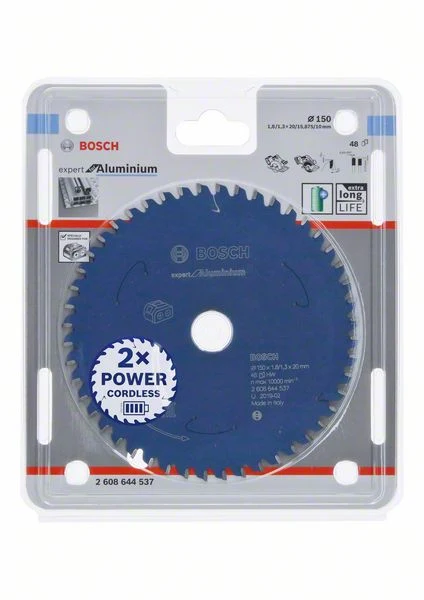 Tarcza pilarska Bosch Professional Expert Aluminium 150 x 20 x 1,8 mm 48 zębów ( 2608644537 )