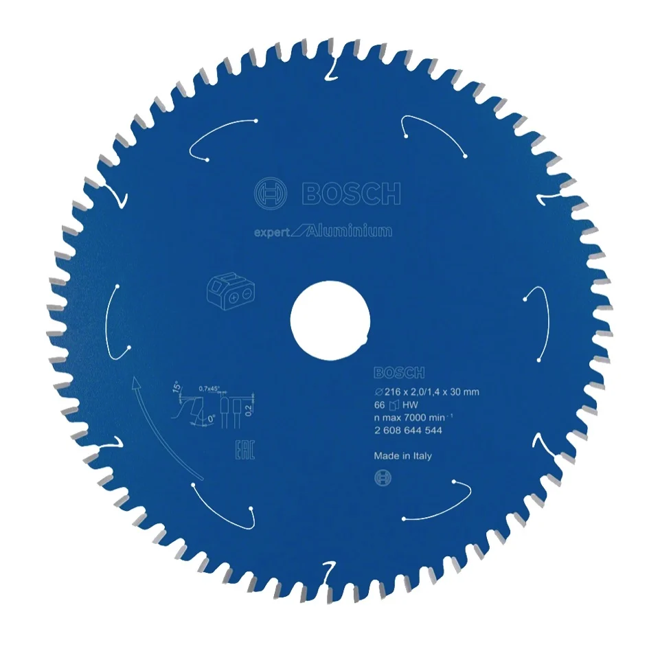 Tarcza pilarska Bosch Professional Expert Aluminium 216 x 30 x 2 mm 66 zębów ( 2608644544 )