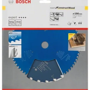 BOSCH Pił tarczowa Ø zewnętrzna 190 mm Liczba zębów 24 WZ ( 8000342209 )