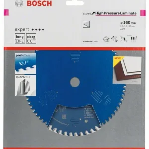 Pił tarczowa BOSCH Ø zewnętrzna 160 mm Liczba zębów 48 TR-F ( 4000815467 )