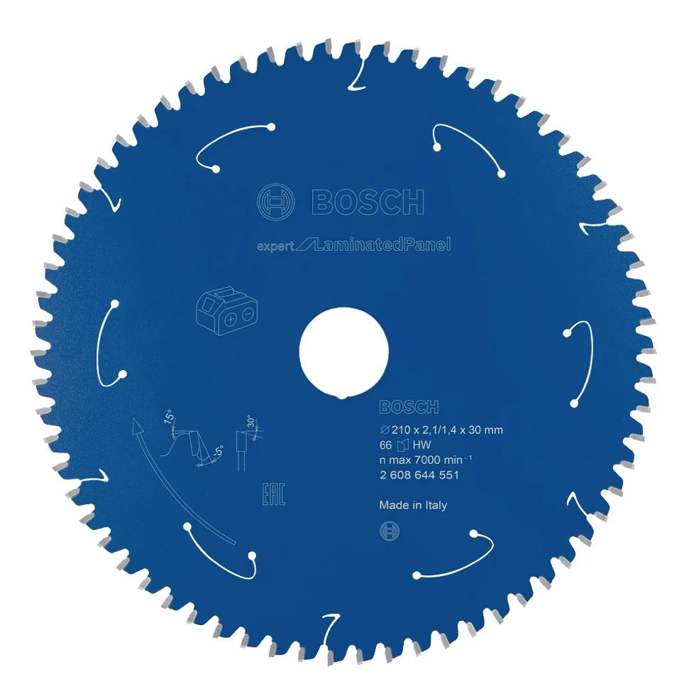 Pił tarczowa Bosch Professional Expert do paneli laminowanych 210 x 30 x 2,1 mm 66 zębów ( 2608644551 )