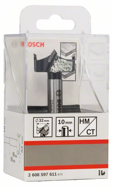 Wiertło do zawiasów Bosch z węglików spiekanych 32 x 90 mm ( 2608597611 ) do drewna Bosch Professional