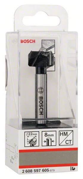 Wiertło do zawiasów z węglików spiekanych Bosch 22 x 90 mm ( 2608597605 ) do drewna Bosch Professional