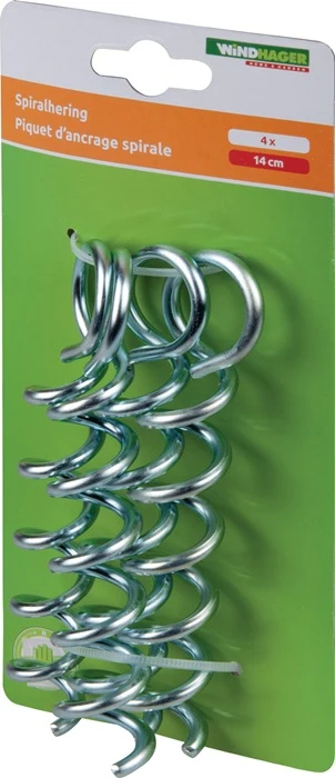 Kołek spiralny Windhager ( 4000818611 ) metalowy, ocynkowany