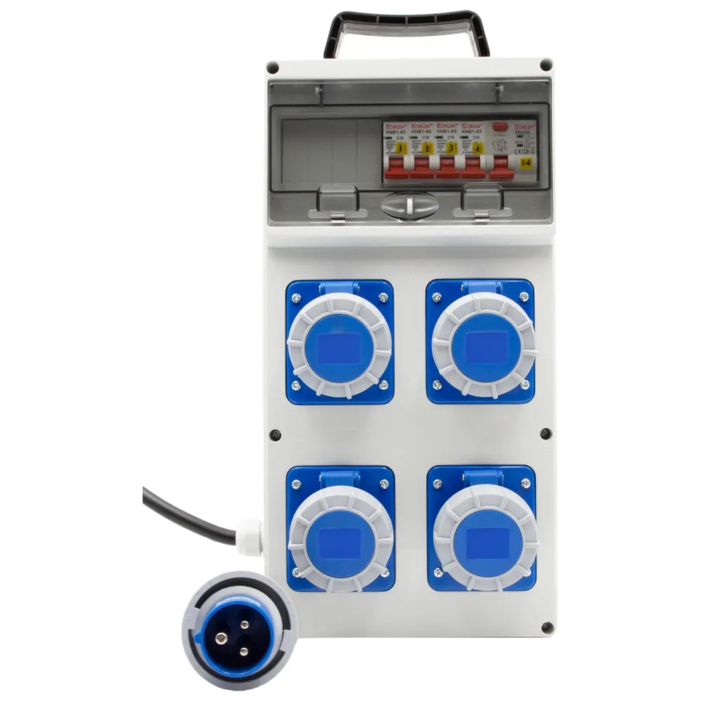 Brennenstuhl BSV 4 ITR2 RCD 30mA 4x CEE 230V/16A IP67 Power Distributor