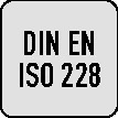Sprawdzian do gwintów BOSS DIN EN ISO 228 ( 4136400810 ) G 2 ″x11 Średnica nominalna 59,614 mm