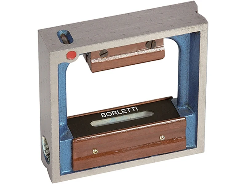 Poziomica precyzyjna Borletti 250x250mm z libelką 0,05mm