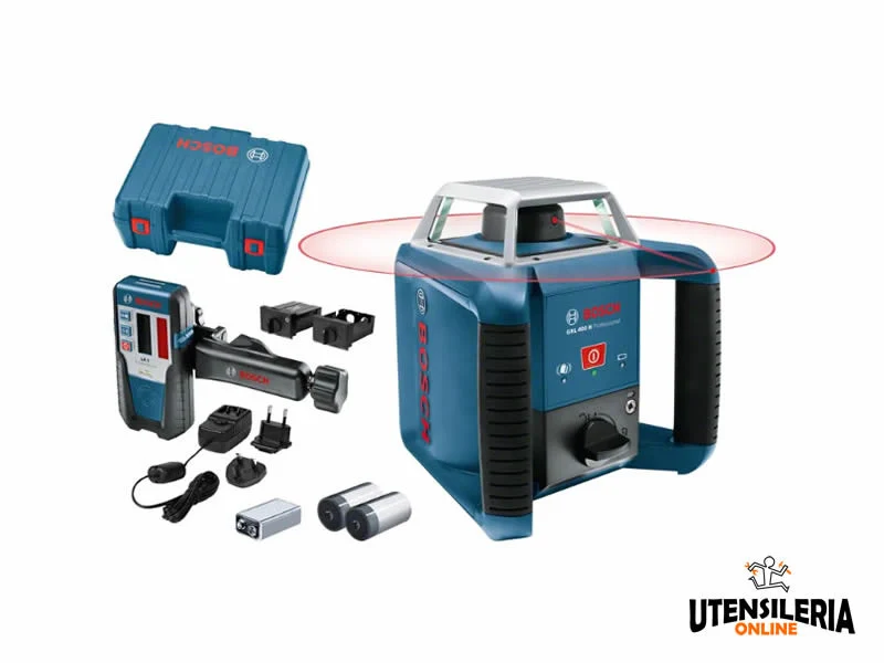 Bosch Professional Niwelator laserowy GRL 400 H zasięg 400m samopoziomujący IP56