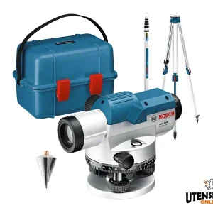 Bosch Professional niwelator optyczny GOL 20 D 20x 60m ze statywem BT 160 i łatą GR 500