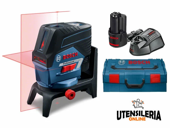 Bosch Professional poziomica laserowa GCL 2-50 C 12V czerwona 20m akumulator ładowarka