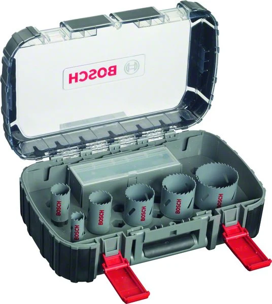 Zestaw otwornic Bosch uniwersalny bi metal elektryk 11-częściowy 22 - 65 mm ( 2608580886 ) Bosch Professional