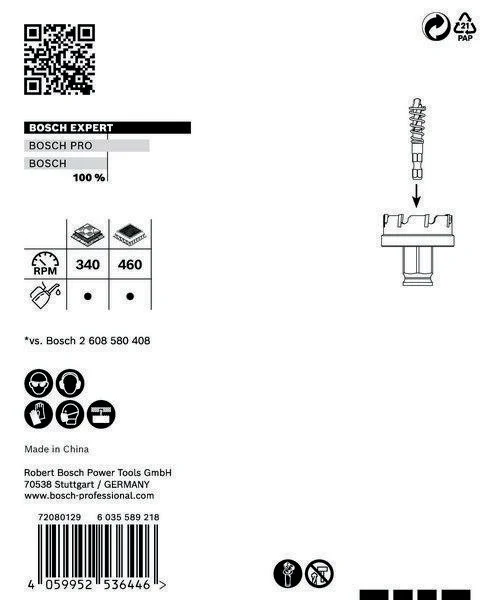 Otwornica Bosch Expert Sheet Metal ( 4000800273 ) pił Ø 35 mm głębokość cięcia 5 mm