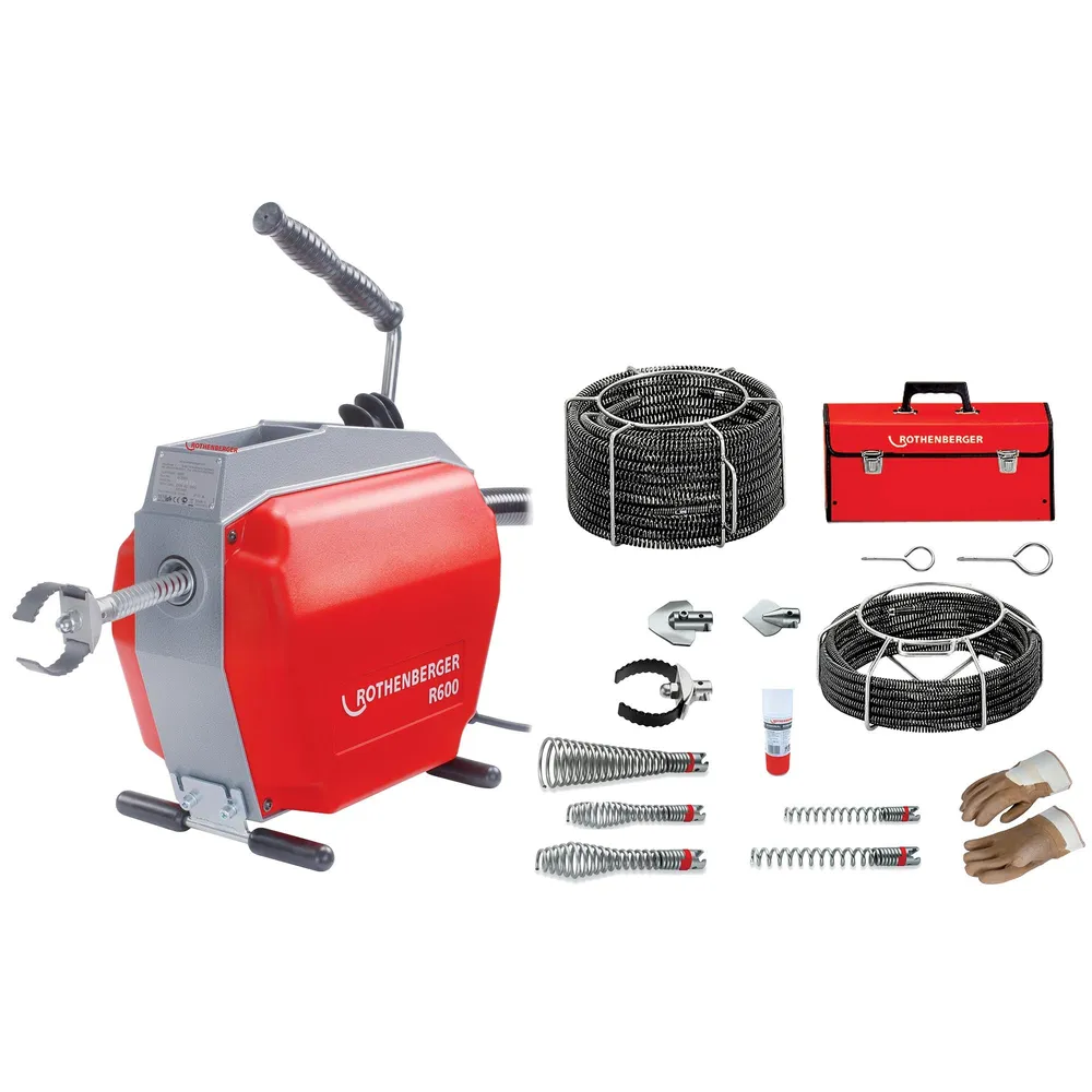 Maszyna do czyszczenia odpływów Rothenberger R600 690/400W