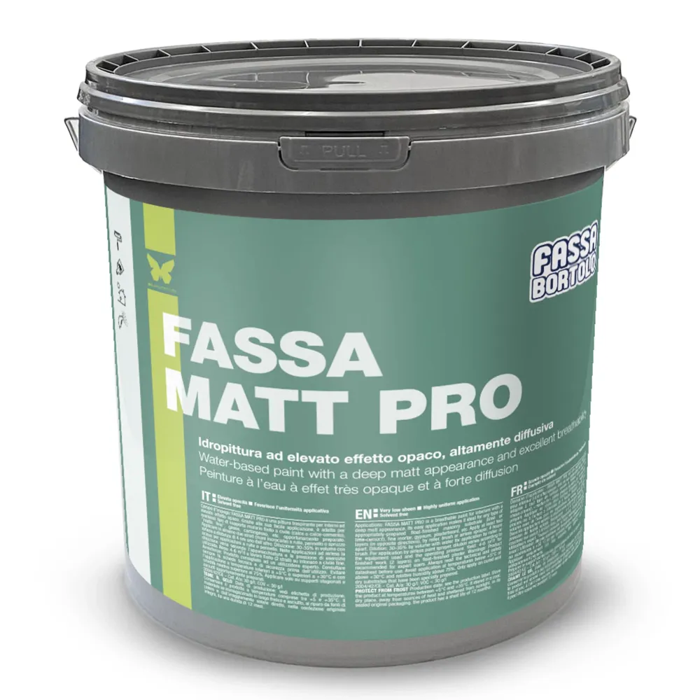 Farba zmywalna Fassa Matt Pro, kryjąca biel