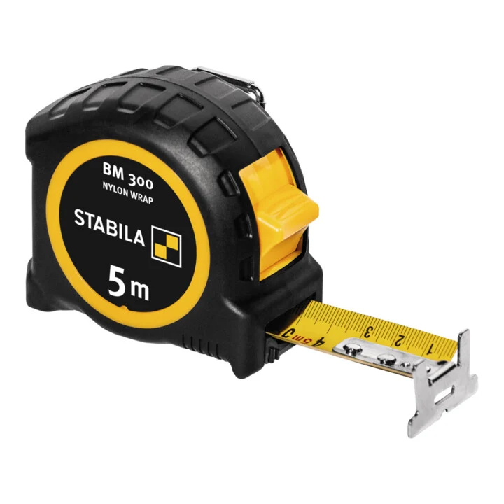 STABILA taśma miernicza kieszonkowa BM 300 długość 8 m szerokość 27 mm mm/mm ( 8000911837 )
