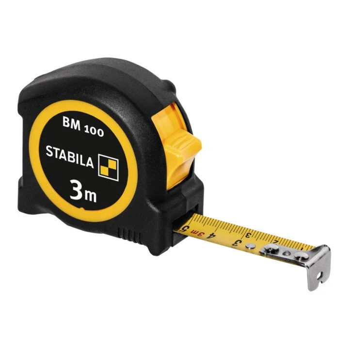 Taśma miernicza kieszonkowa STABILA BM 100 Długość 8 m Szerokość 25 mm mm/mm ( 8000911842 )
