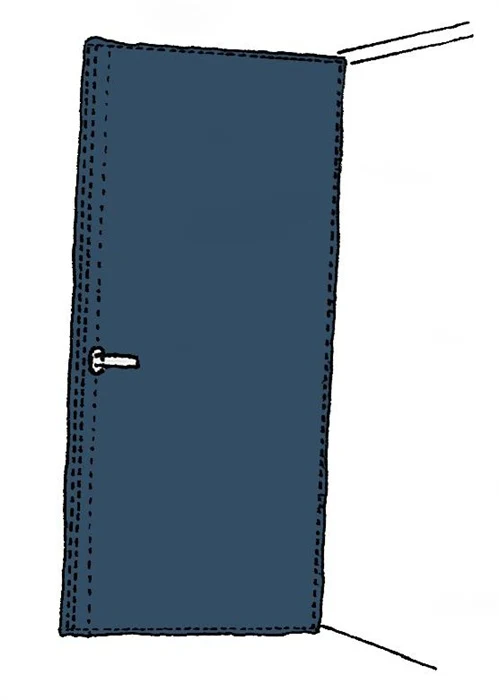 Osłona ochronna Kirchner SIMPROFLEX ( 4000369720 ) szerokość drzwi 125 cm przezroczysta