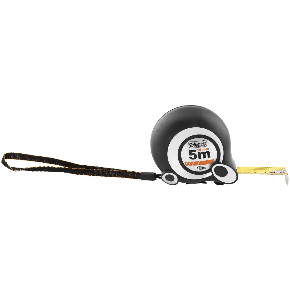 Miara ergonomiczna zwijana 5 m/19 mm nylon | C1035