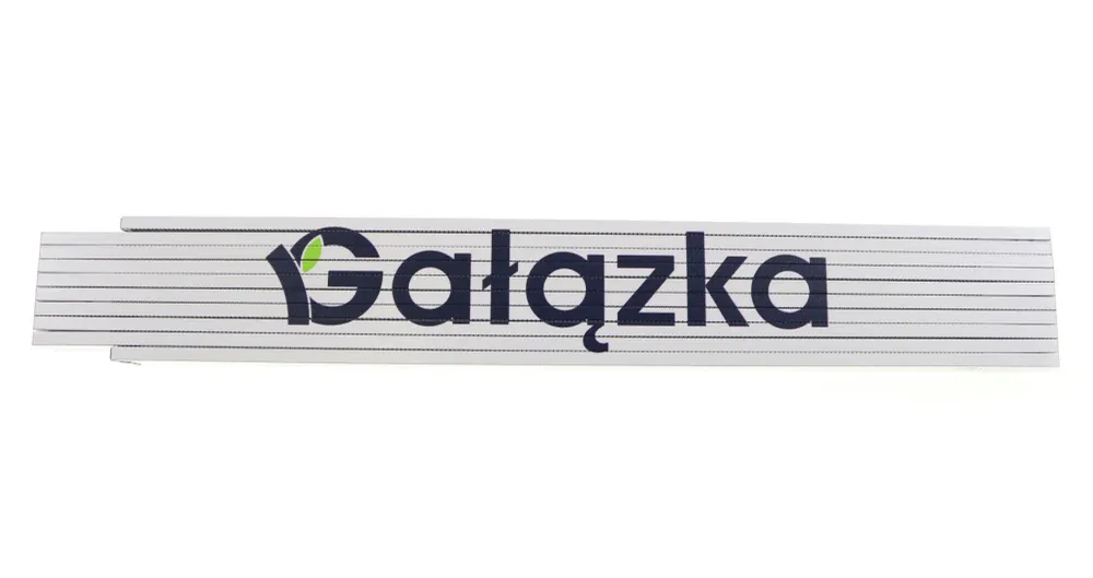 Miara składana drewniana 2m Gałązka