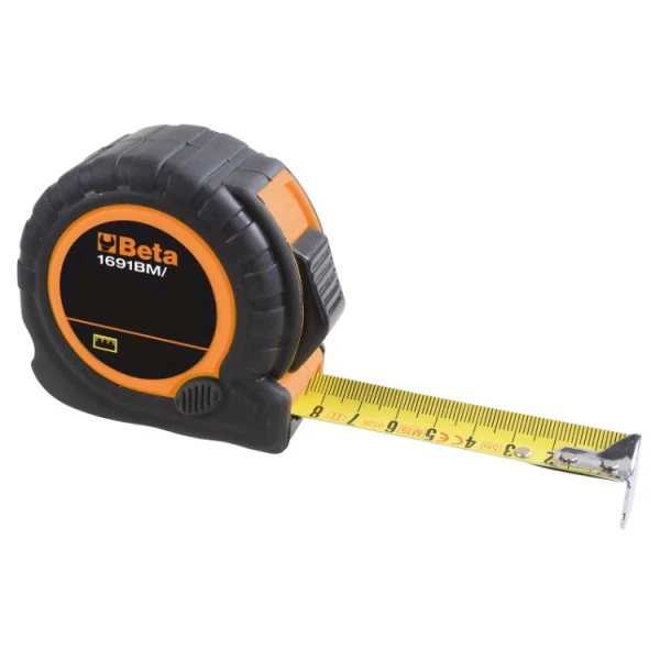 Przymiar zwijany z obudową ABS 10mx32mm | 1691BM/10