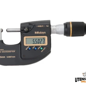 Mikrometr cyfrowy Mitutoyo o wysokiej dokładności MDH-25MC 0-25 mm rozdzielczość 0.1 µm z wyjściem danych