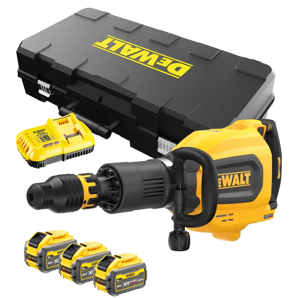 Młot wyburzeniowy Dewalt DCH911X3-QW 54 V 9 Ah