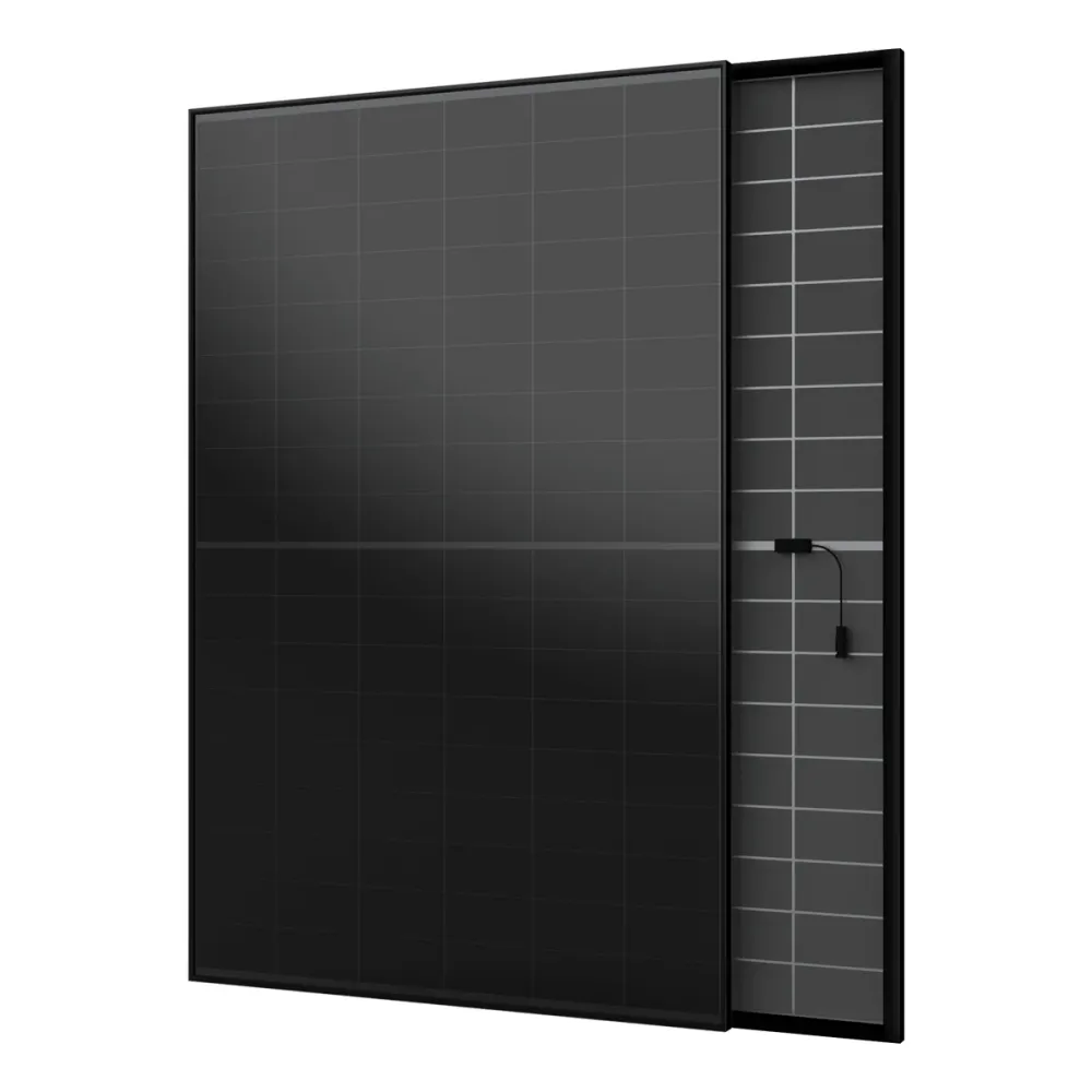 Aiko Neostar 2S+ AIKO-A465-MAH54Db 465W Moduł słoneczny z podwójnym szklanym szkłem w kolorze FullBlack