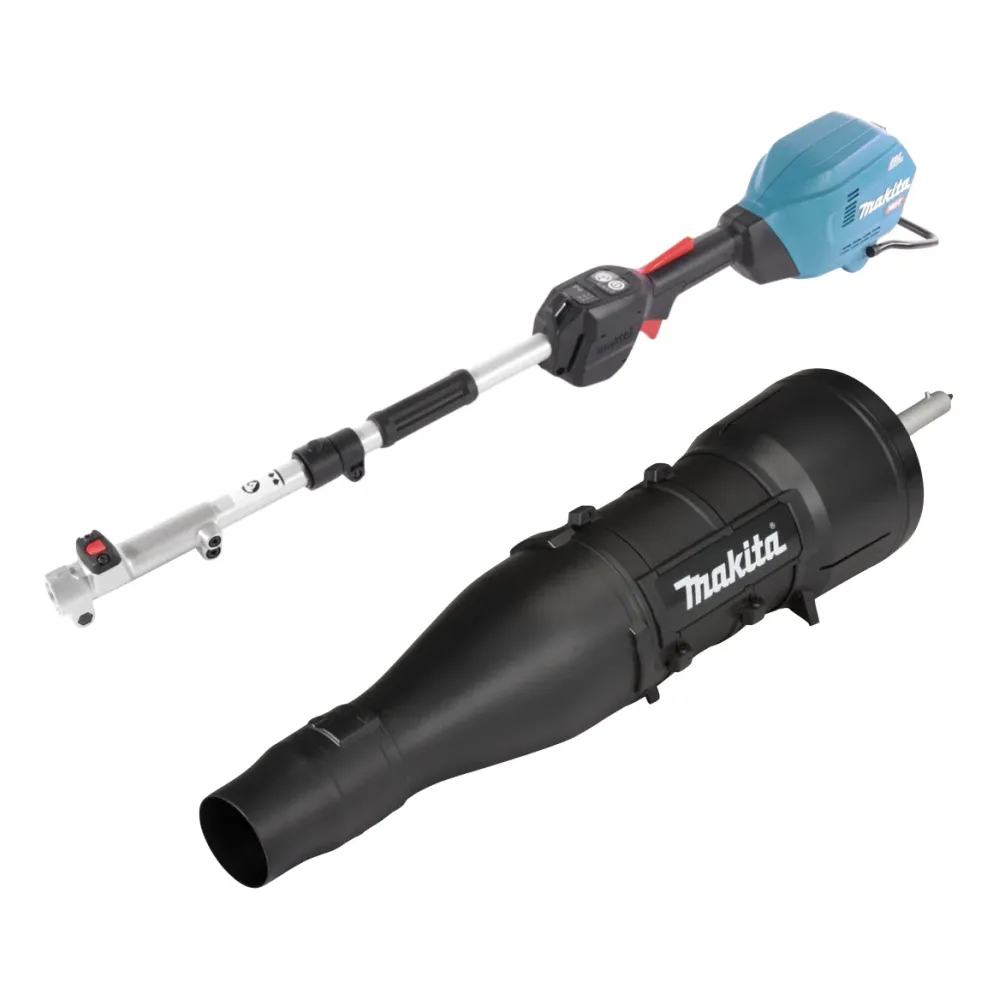 Akumulatorowy napęd wielofunkcyjny Makita UX 01 GZ 40 V max. XGT Brushless + przystawka dmuchawy UB 401 MP 65,3 m/s ( 191P...