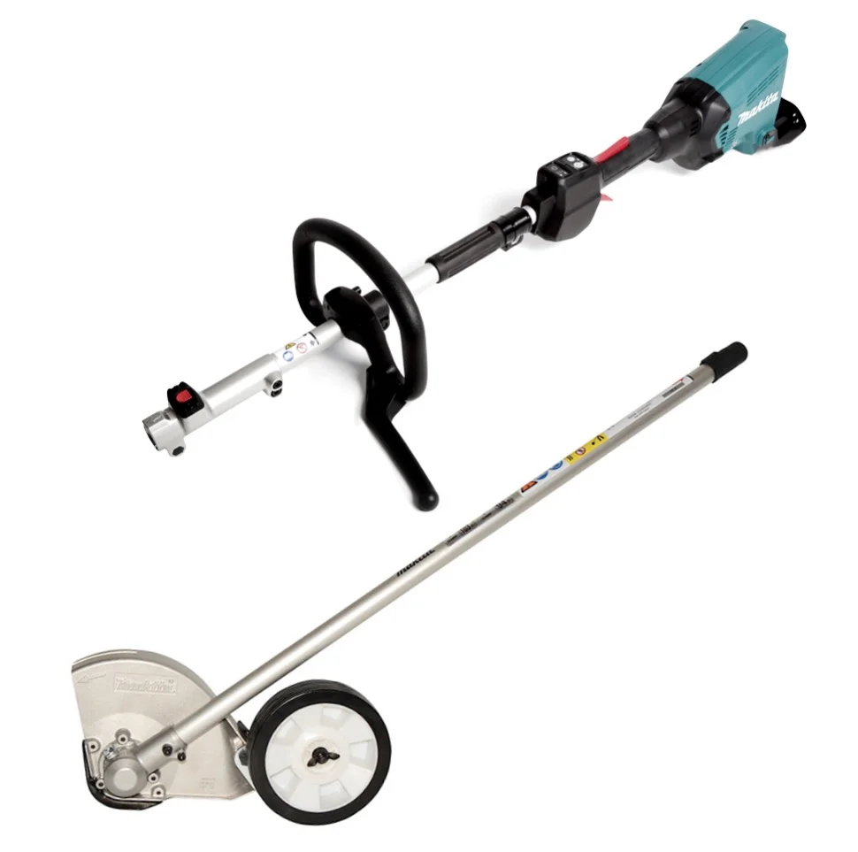 Makita DUX 60 Z akumulatorowy napęd wielofunkcyjny 36V ( 2x 18V ) + przystawka do przycinania krawędzi trawnika EE400MP (...