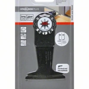 BOSCH Brzeszczot do cięcia wgłębnego PAII 65 APB Szerokość 65 mm Głębokość wgłębiania 50 mm ( 4000907746 )