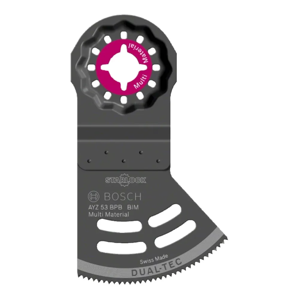 Brzeszczot Bosch AYZ 53 BPB Dual Tec BIM 53 x 40 mm Starlock ( 2608664205 ) Bosch Professional