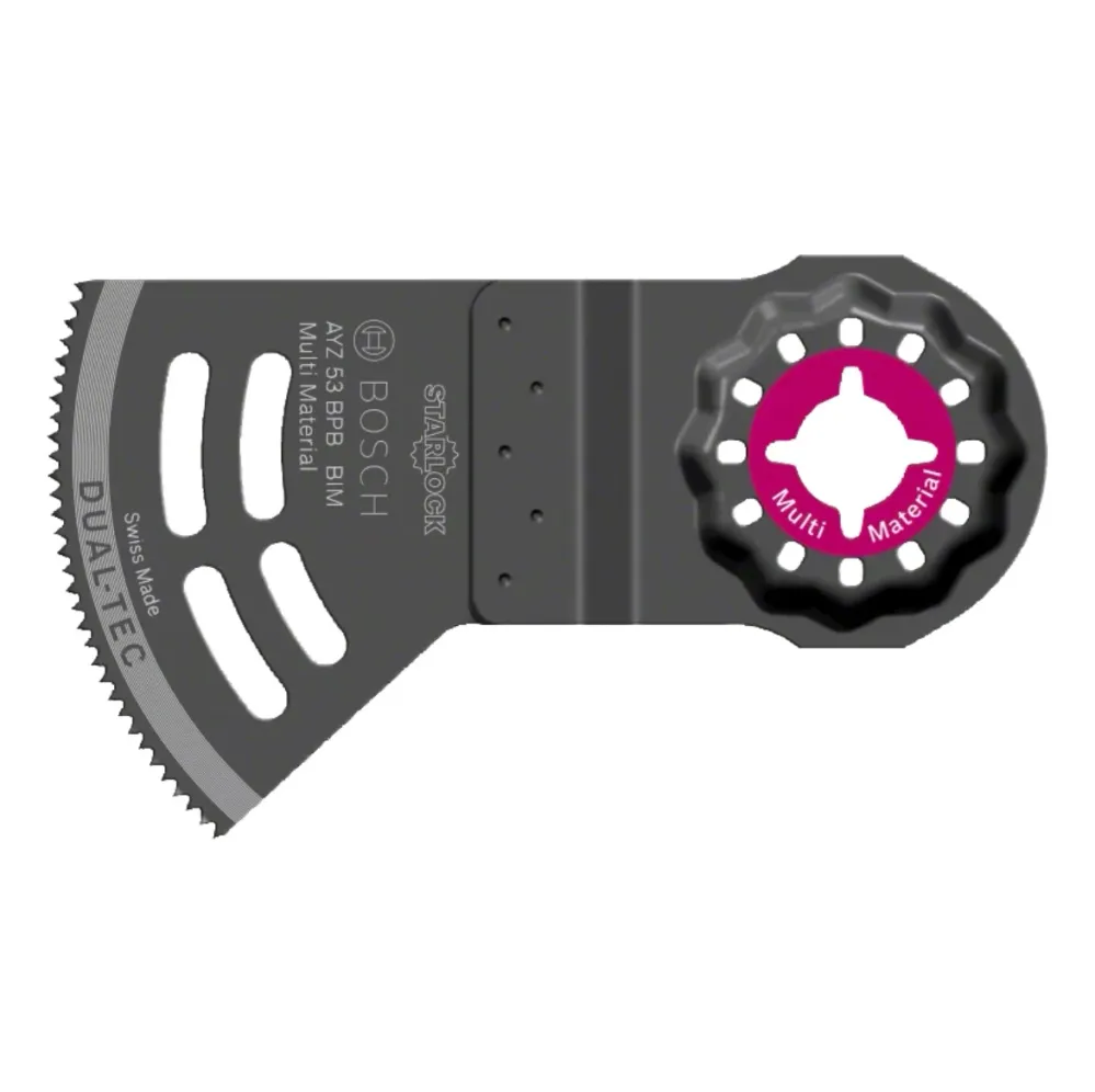 Brzeszczot Bosch AYZ 53 BPB Dual Tec BIM 53 x 40 mm Starlock ( 2608664205 ) Bosch Professional