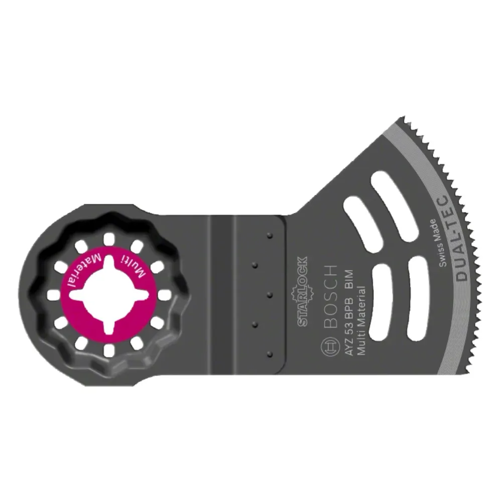 Brzeszczot Bosch AYZ 53 BPB Dual Tec BIM 53 x 40 mm Starlock ( 2608664205 ) Bosch Professional