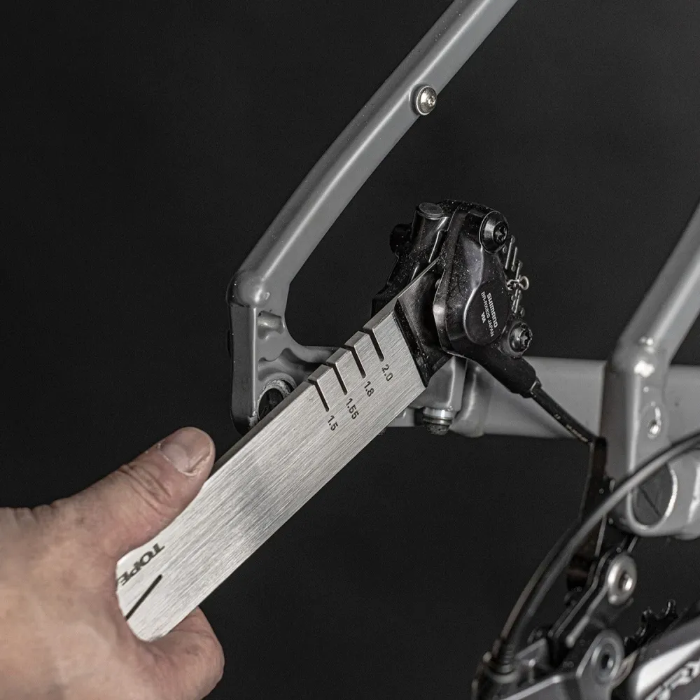 Zestaw narzędzi 3 w 1 do tarcz/tłoków TOPEAK ROTOR TRUING TOOL