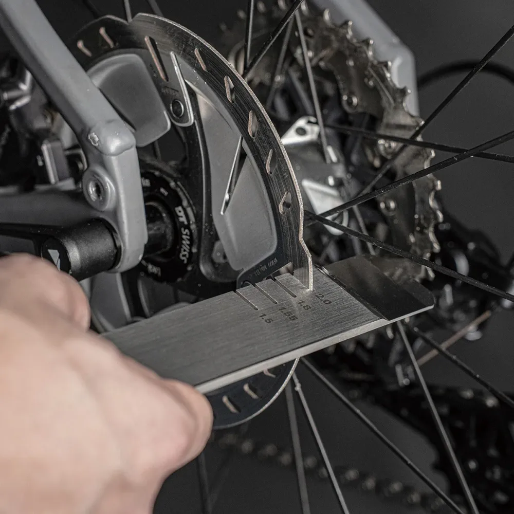 Zestaw narzędzi 3 w 1 do tarcz/tłoków TOPEAK ROTOR TRUING TOOL