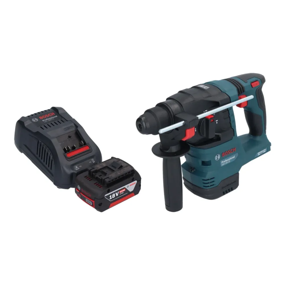 Akumulatorowa młotowiertarka Bosch GBH 18V-22 Professional 18 V 1,9 J SDS Plus Brushless + 1x akumulator 5,0 Ah + ładowarka