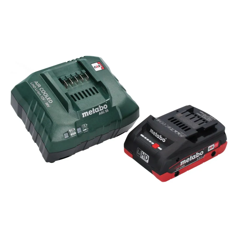 Akumulatorowa pilarka do gałęzi Metabo MS 18 LTX 15 18 V 15 cm 5 m/s + 1x akumulator 4,0 Ah + ładowarka