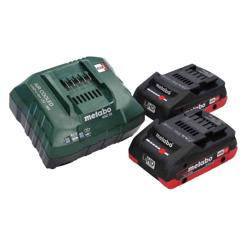 Akumulatorowa pilarka do gałęzi Metabo MS 18 LTX 15 18 V 15 cm 5 m/s + 2x akumulator 4,0 Ah + ładowarka