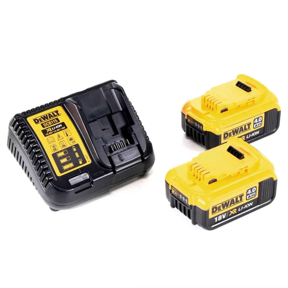 Akumulatorowa pilarka tarczowa DeWalt DCS 391 M2 18V 165 mm + 2x akumulator 4.0Ah + ładowarka + tarcza pilarska + TSTAK