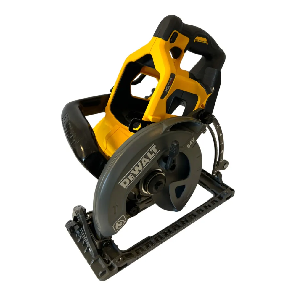 Akumulatorowa pilarka tarczowa DeWalt DCS 577 T2 54 V FlexVolt 190 mm bezszczotkowa + 2x akumulator 6,0 Ah + ładowarka