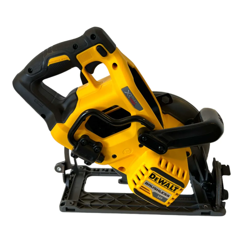 Akumulatorowa pilarka tarczowa DeWalt DCS 577 T2 54 V FlexVolt 190 mm bezszczotkowa + 2x akumulator 6,0 Ah + ładowarka