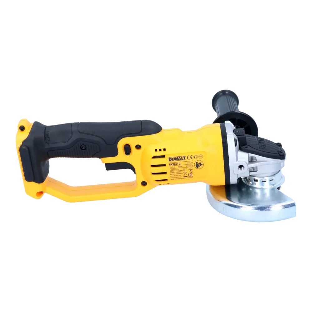 Akumulatorowa szlifierka kątowa DeWalt DCG 412 M2 18 V 125 mm + 2x akumulator 4,0 Ah + ładowarka