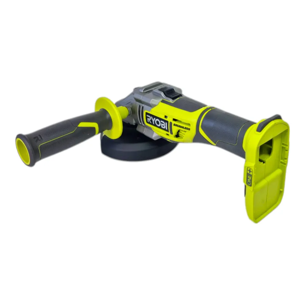 Akumulatorowa szlifierka kątowa Ryobi R18AG7-0 18 V 125 mm bezszczotkowa + 1x akumulator 4,0 Ah + ładowarka