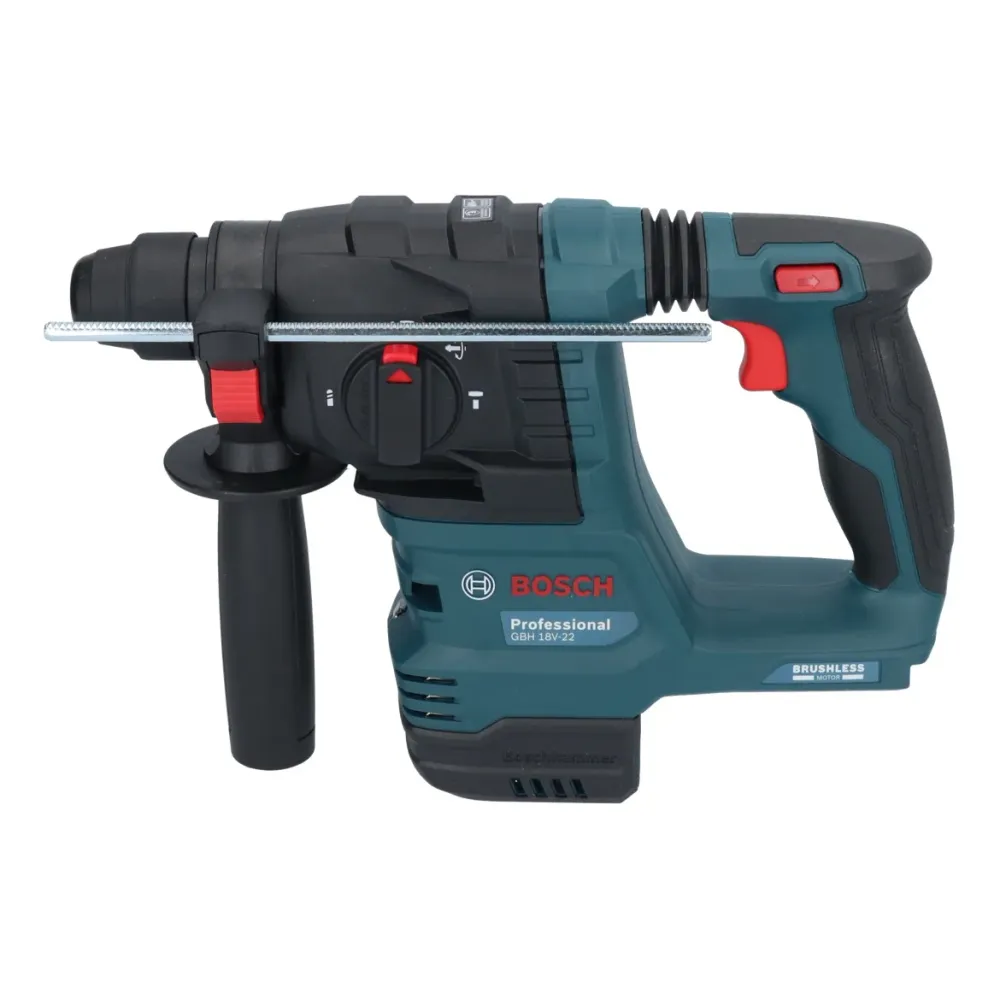 Akumulatorowa wiertarko-wkrętarka Bosch GBH 18V-22 Professional 18 V 1,9 J SDS Plus Brushless + 2x akumulator 5,0 Ah + ład...