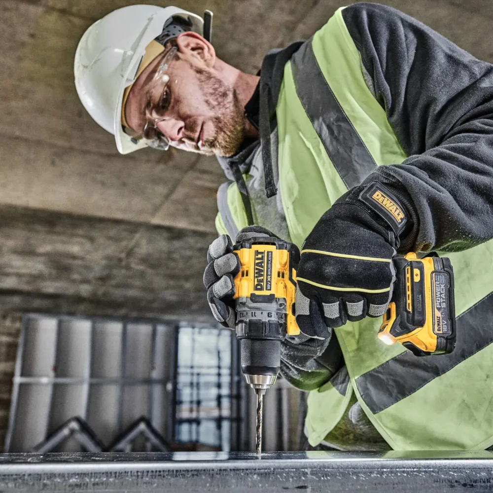 Akumulatorowa wiertarko-wkrętarka DeWalt DCD 800 NT 18 V 90 Nm bezszczotkowa + TSTAK - bez akumulatora, bez ładowarki